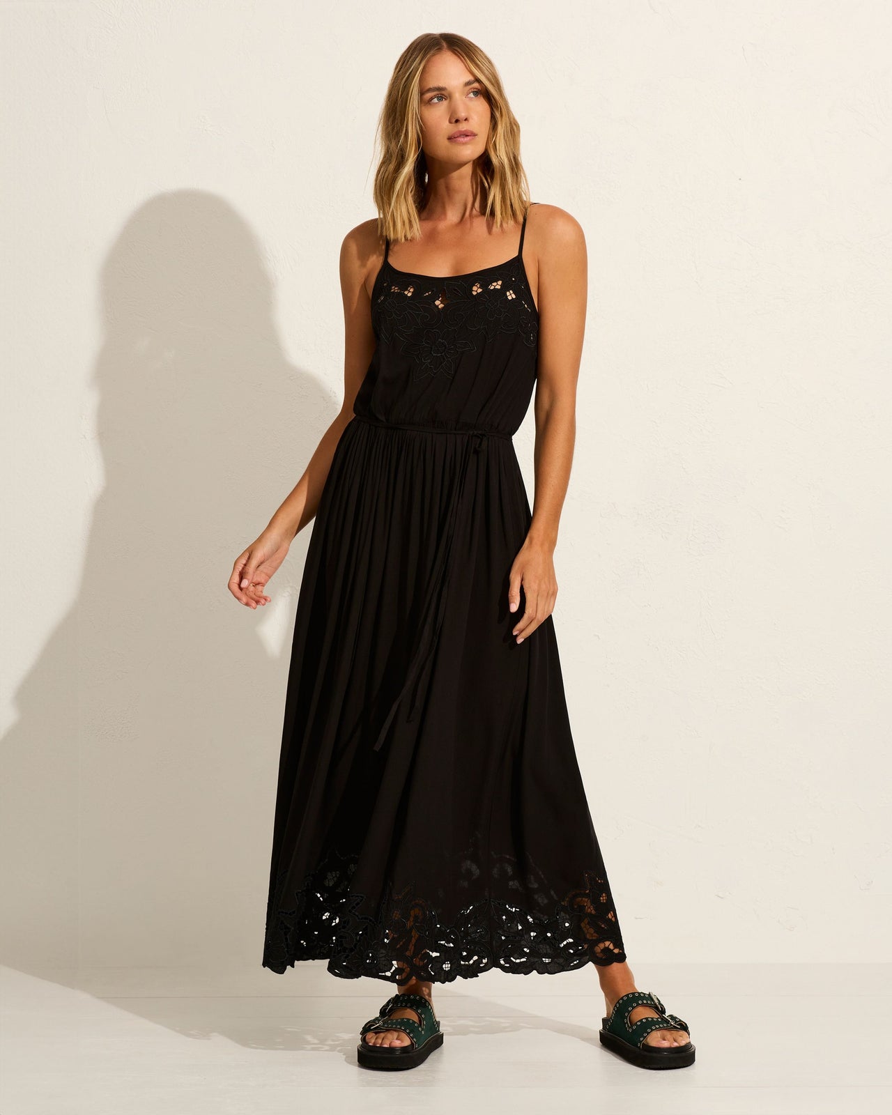 Auguste Gracia Maxi Dress | Black