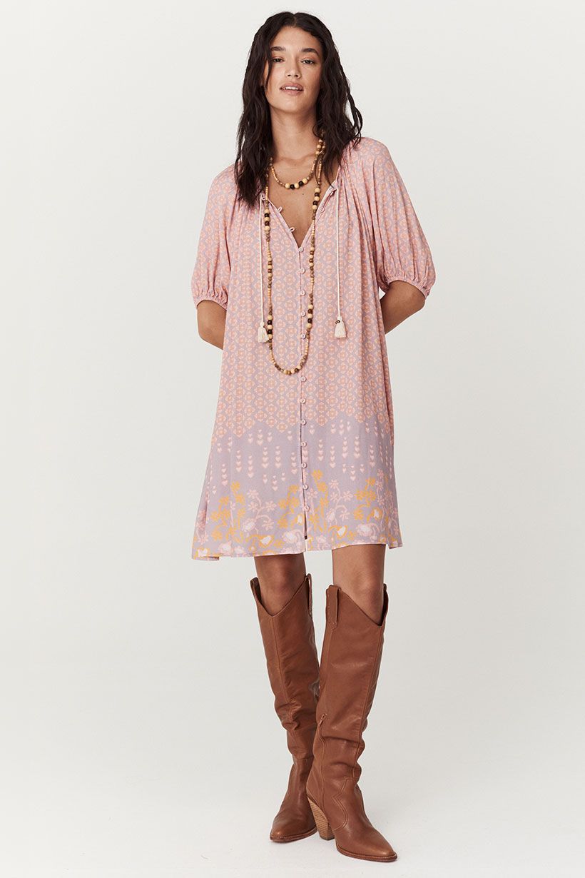 Spell Sweet Nothings Button Through Tunic Dress | Sugar Plum